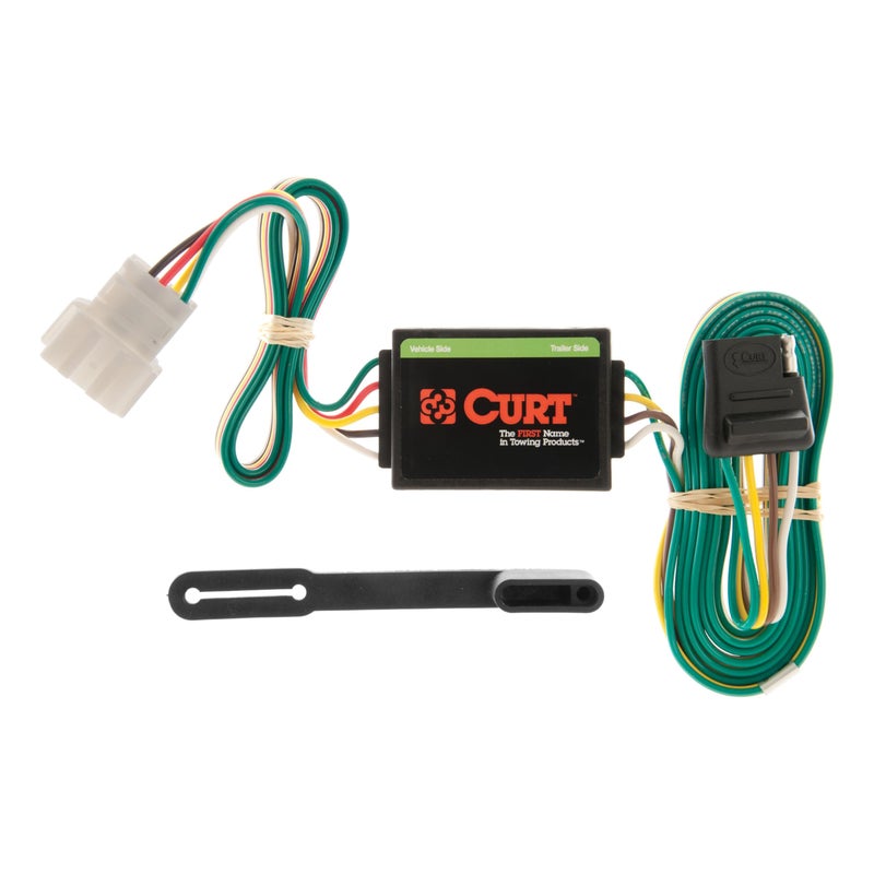 CURT 55106 Vehicle-Side Custom 4-Pin Trailer Wiring Harness, Fits Select Honda CR-V - Image 1